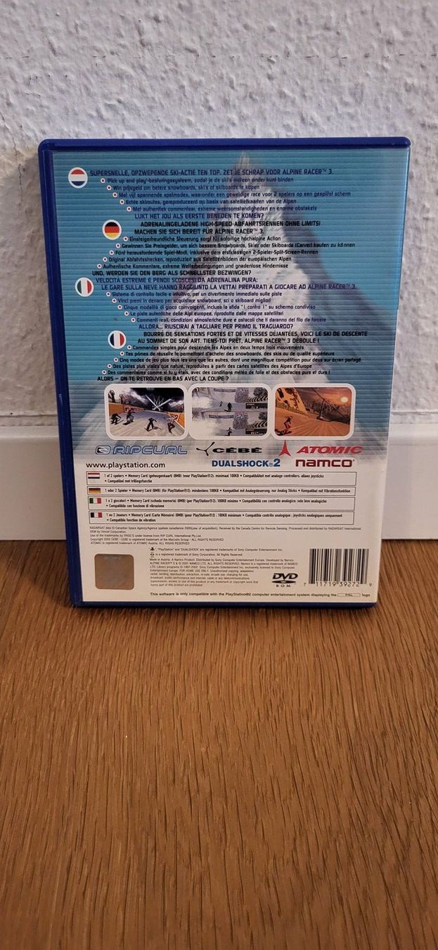 Sony Giochi: PS2 - Alpine Racer 3 – Usato da Münsingen venduto da DigitaleSpielecke 1
