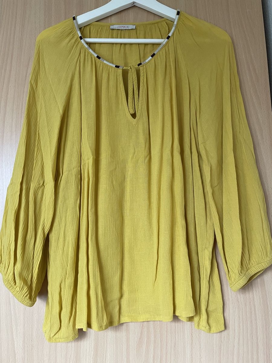 Esprit Blusen: Shirt gelb / Esprit / Grösse 38 – Gebraucht aus Jona von dar_k2v9