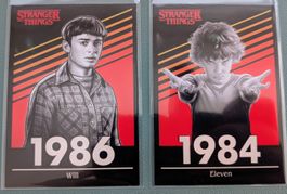 Panini Stranger Things – Eleven #110 + Will #132 –