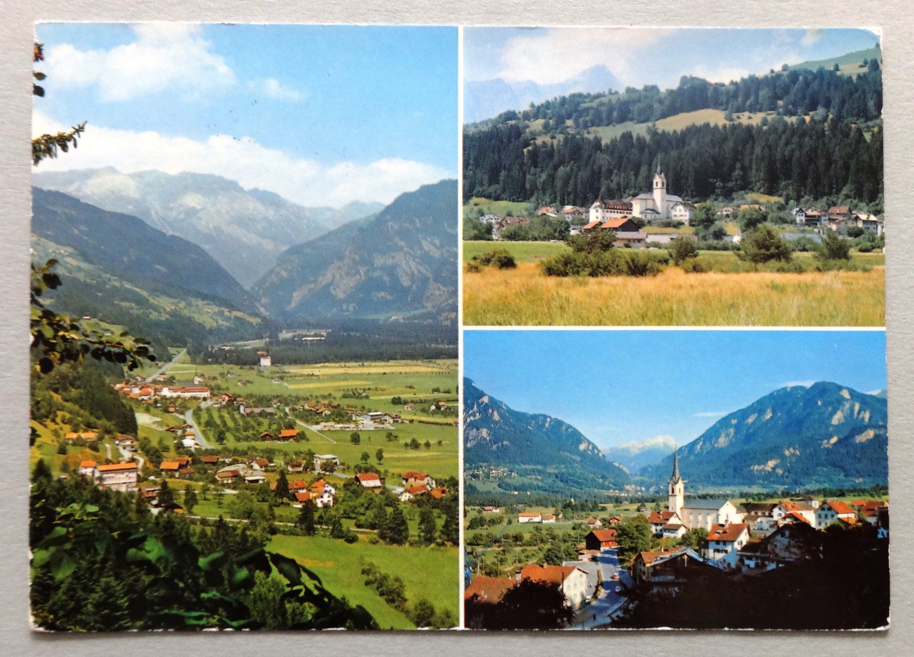 Cartes postales: Cazis (GR) mit Ringelspitz – Défectueux à Fétigny par Billy2miny