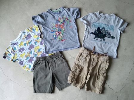 1051 – 5 pièces garçon (Timberland…) 108-116 (4-5 ans)