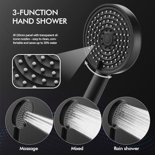 Douches: Regendusche Duschsystem Armatur 300mm Rund – Neuf avec emballage d'origine à Hundwil par tec_mm27 4
