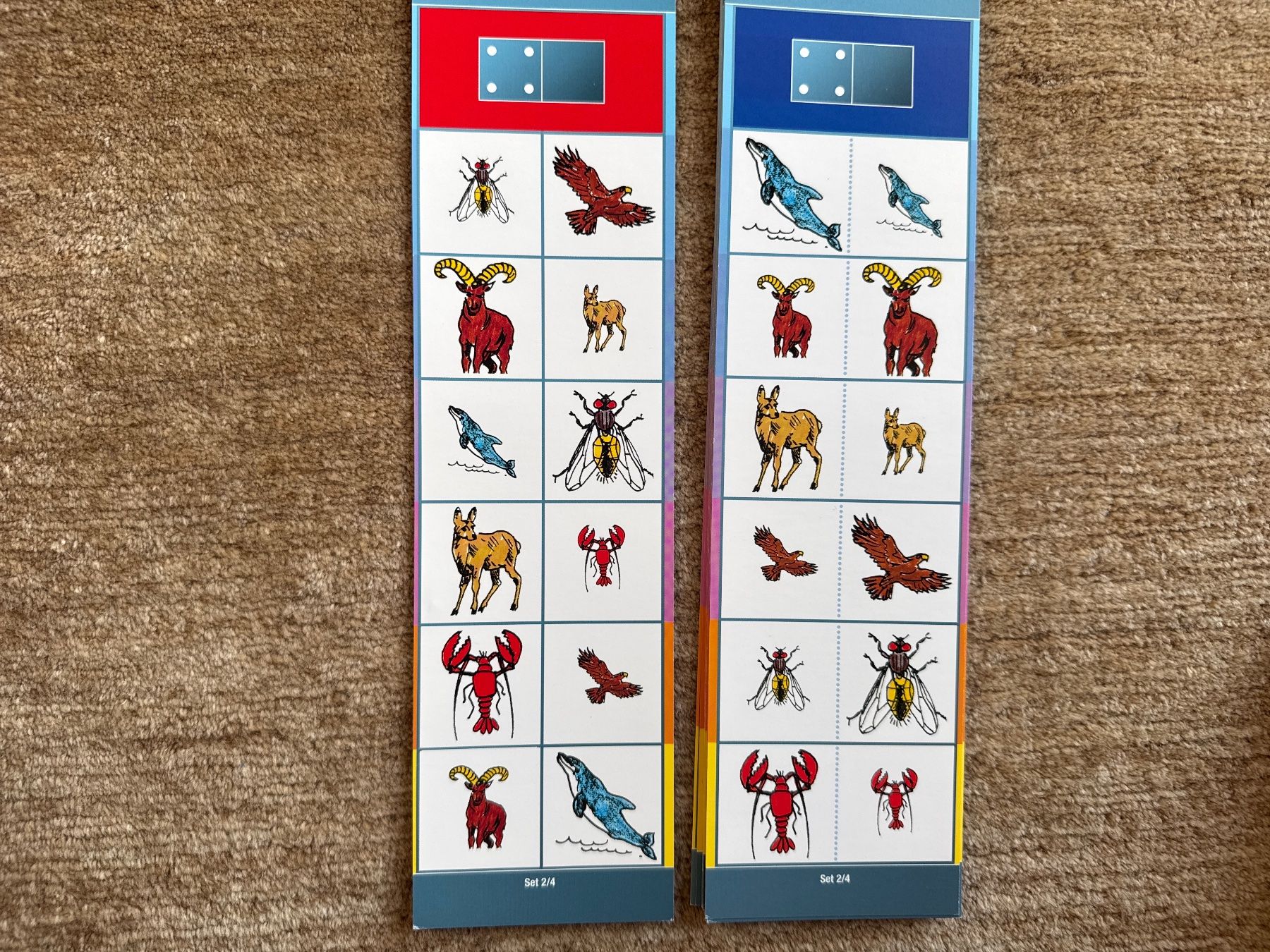 Giochi: Flocards  Set 2 -- ohne Schachtel – Usato da Aarau venduto da Kilauea 3