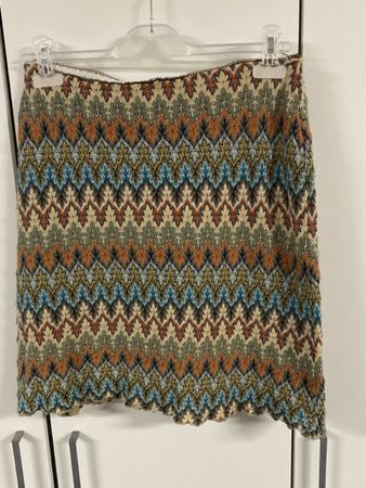 Rock comma Gr. 38 - zickzack Jerseystoff