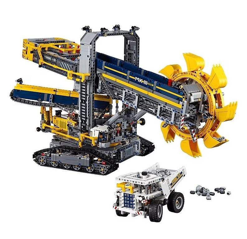 Technics Baukästen: Lego Technic 42055 Schaufelradbagger – Gebraucht aus Nürensdorf von heft