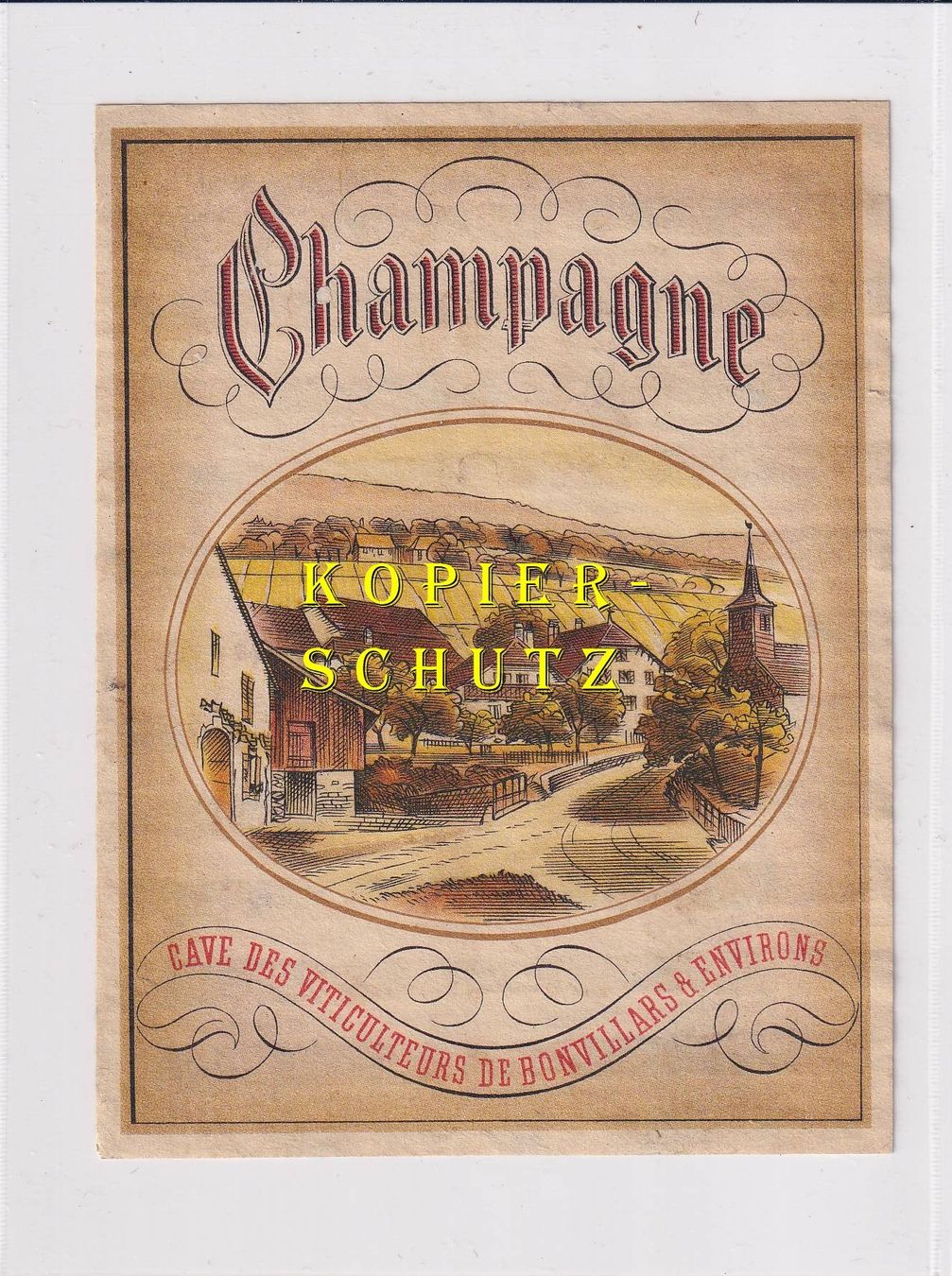 Carta: Etikette - Champagne /bd – Usato da Hombrechtikon venduto da Rudolf07