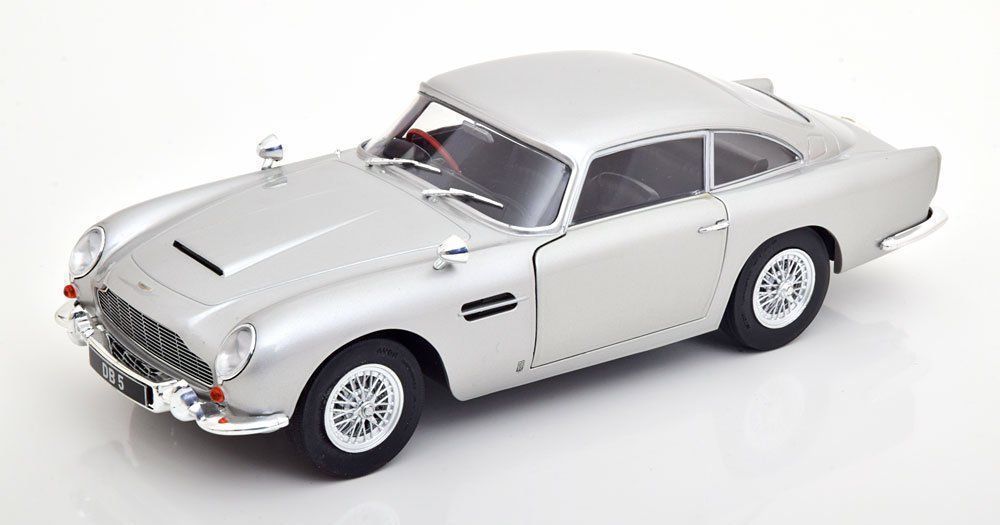 Aston Martin Modellautos: ASTON MARTIN DB5 1964 SILBER 1:18 SOLIDO – Neu und originalverpackt aus Suhr von Moebelsiralfred