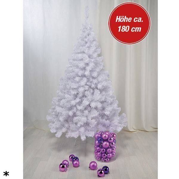Tutte le decorazioni: Weihnachtsbaum Künstlich Christbaum 180cm, weiss – Nuovo e nell'imballaggio originale da Amriswil venduto da JaJa-Express