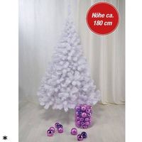 Weihnachtsbaum Künstlich Christbaum 180cm, weiss