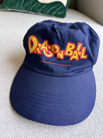 Vintage Dragon Ball Snapback Hat, Blue, 1989, Rare!