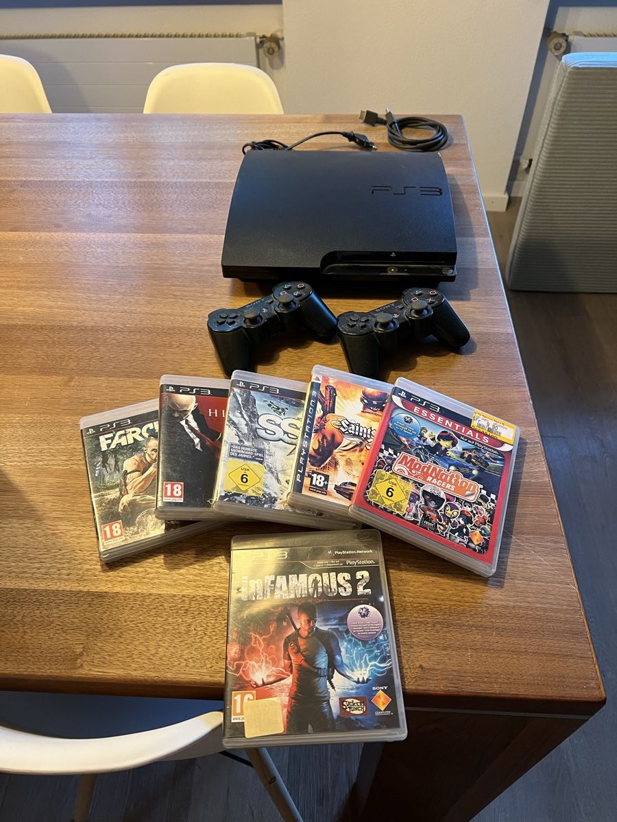 Sony Konsolen: PS 3 mit 2 Controllern und Div. Games – Gebraucht aus Dachsen von Tim_Sigg 2