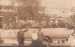 HANSA-Rundfahrten Hamburg 1922 AUTOBUS