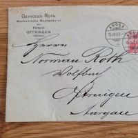 GS Gebrüder Roth Oftringen Arosa 1909 Aargau