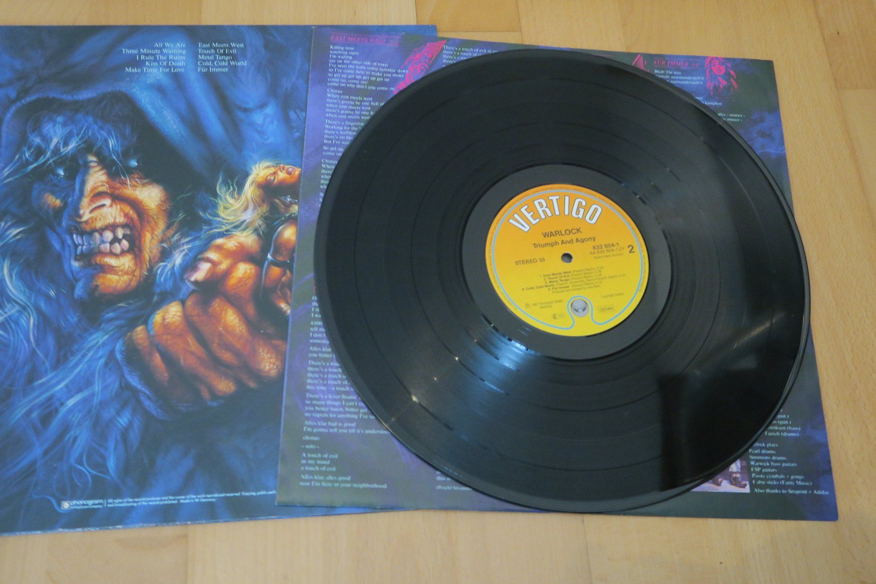 Dischi in vinile: Warlock – Triumph And Agony – Usato da Thun venduto da Karibu70 3