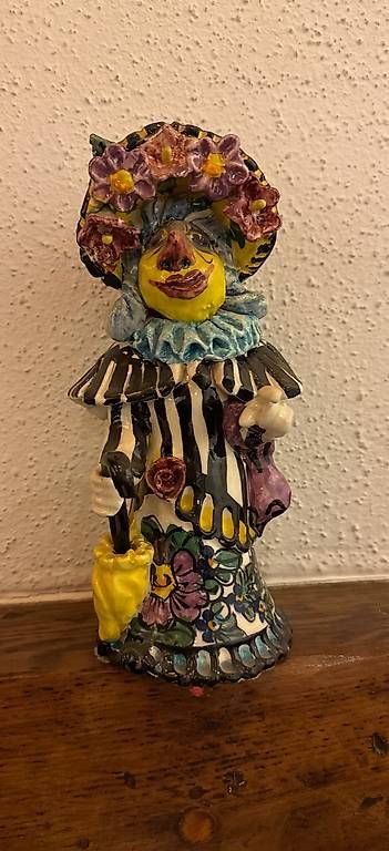 Statuette: Fasnachtsfigur Alte Tante – Usato da Binningen venduto da Bebbi28