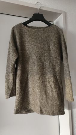 Uniqlo boat neck Sweater, Beige, Winter Essential!