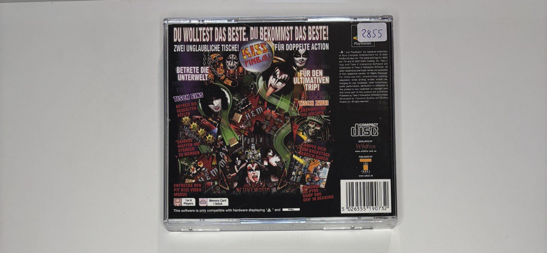Giochi: PS1 - KISS Pinball – Usato da Allschwil venduto da Bullach 2