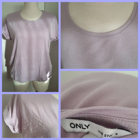 ***ONLY*** Shirt flieder Gr L
