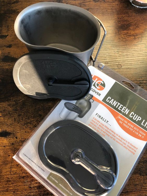 US Army Standard Canteen Cup Lid/Rubber Cover_NEU Kaufen auf Ricardo