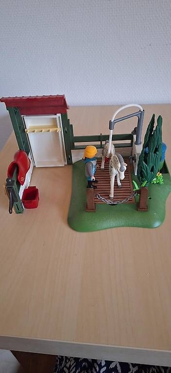 Jouets: Pferdewaschanlage von Playmobile – D'occasion à Gonten par rekogo