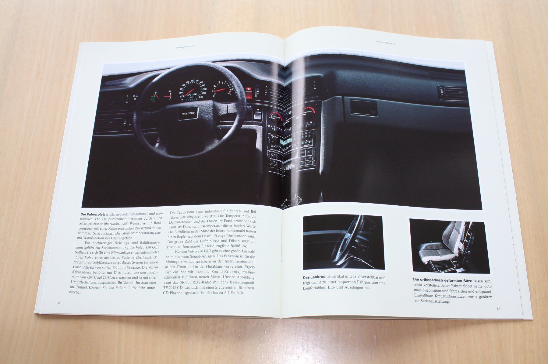 Volvo Documenti: Volvo 850 GLT Prospekt 1992 – Usato da Wikon venduto da erwin400 6