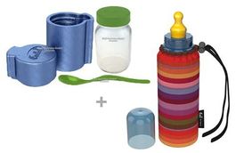 Emil SET Bio-Trinkflasche Glas / SET bouteille verre 250ml