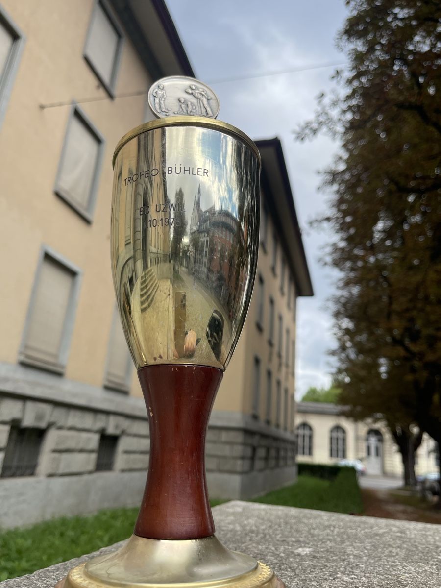 Altre raccolte & rarità: Pokal / Trophäe "Trofeo Bühler", BC Uzwil, 1.10.1978 – Usato da Elsau venduto da isidobrany09