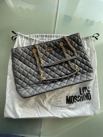 Sac à main Love Moschino gris ❤️ jamais porté