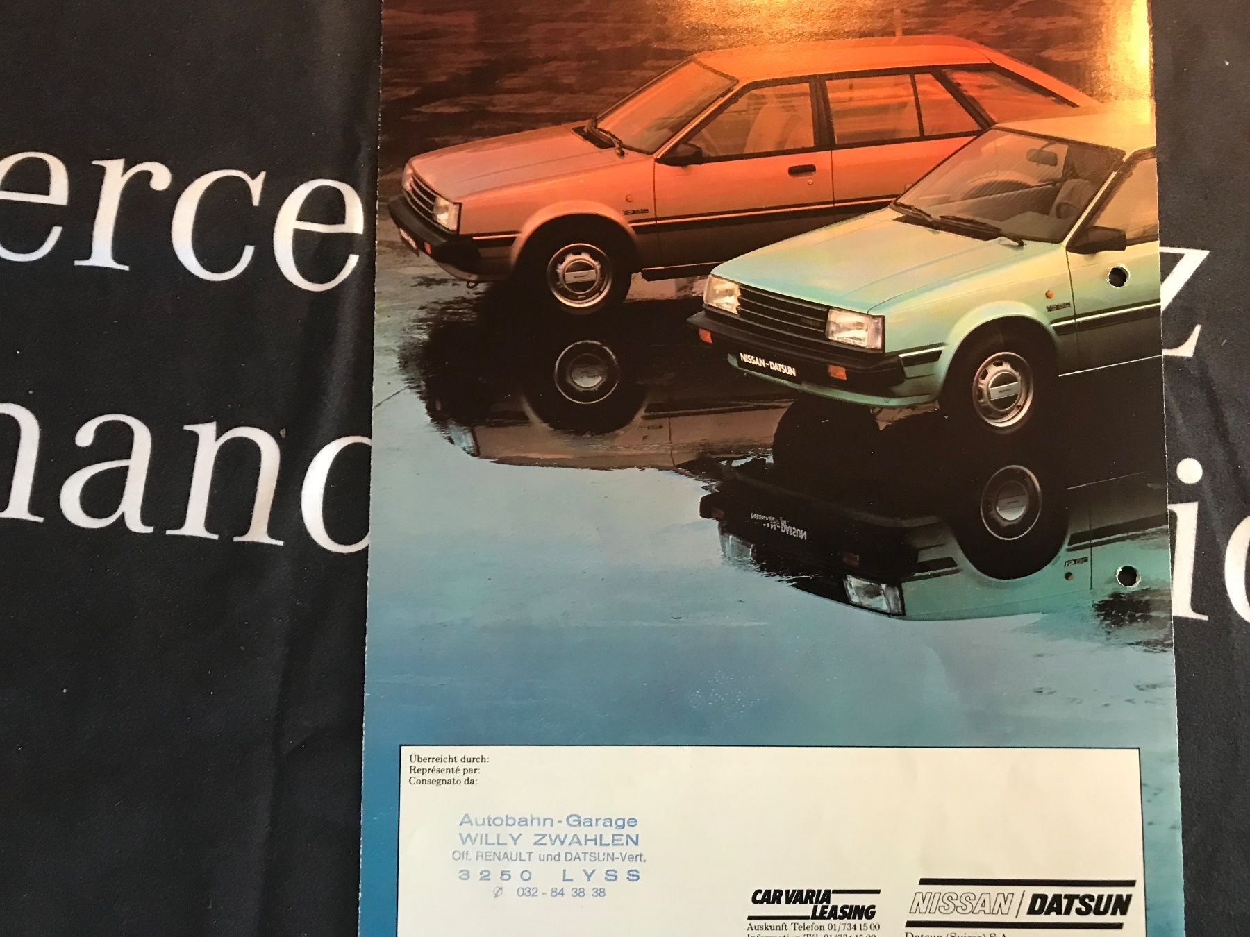 Datsun Documenti: Datsun Prospekt – Usato da Balterswil venduto da Jeko1967 2