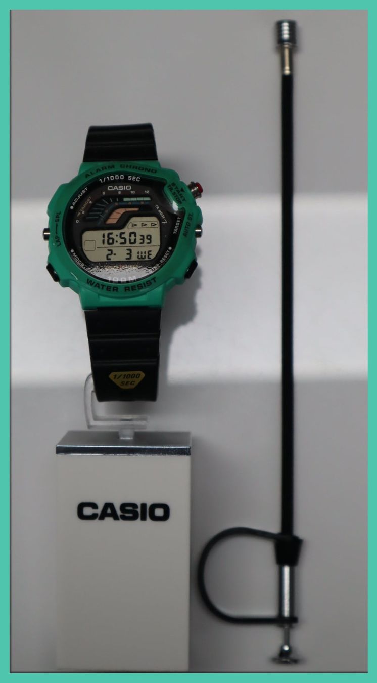 Casio Orologi: Casio STR-1000 SPEED TRAINER grün vintage NOS – Nuovo e nell'imballaggio originale da Romont FR venduto da heinz.ramseyer 5