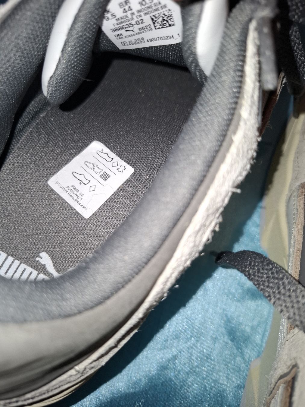 Puma Scarpe da uomo: Baskets Puma Slipstream Suede/Leather Grises & Beiges - 44 – Usato da Le Locle venduto da QUALI-PRIX 2