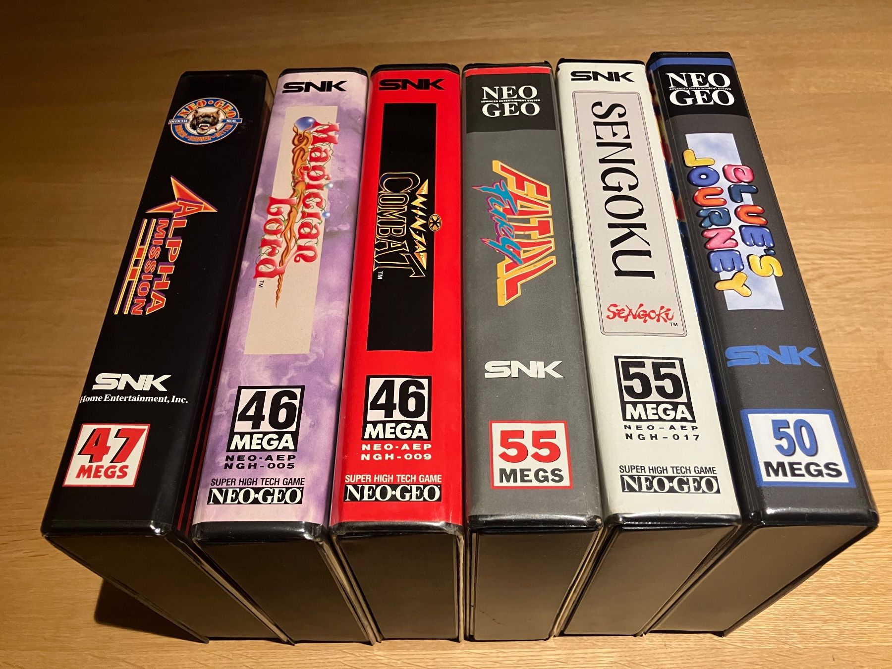Snk Giochi: 6 jeux Neo Geo AES US Original – Usato da Alle venduto da Stu8 2