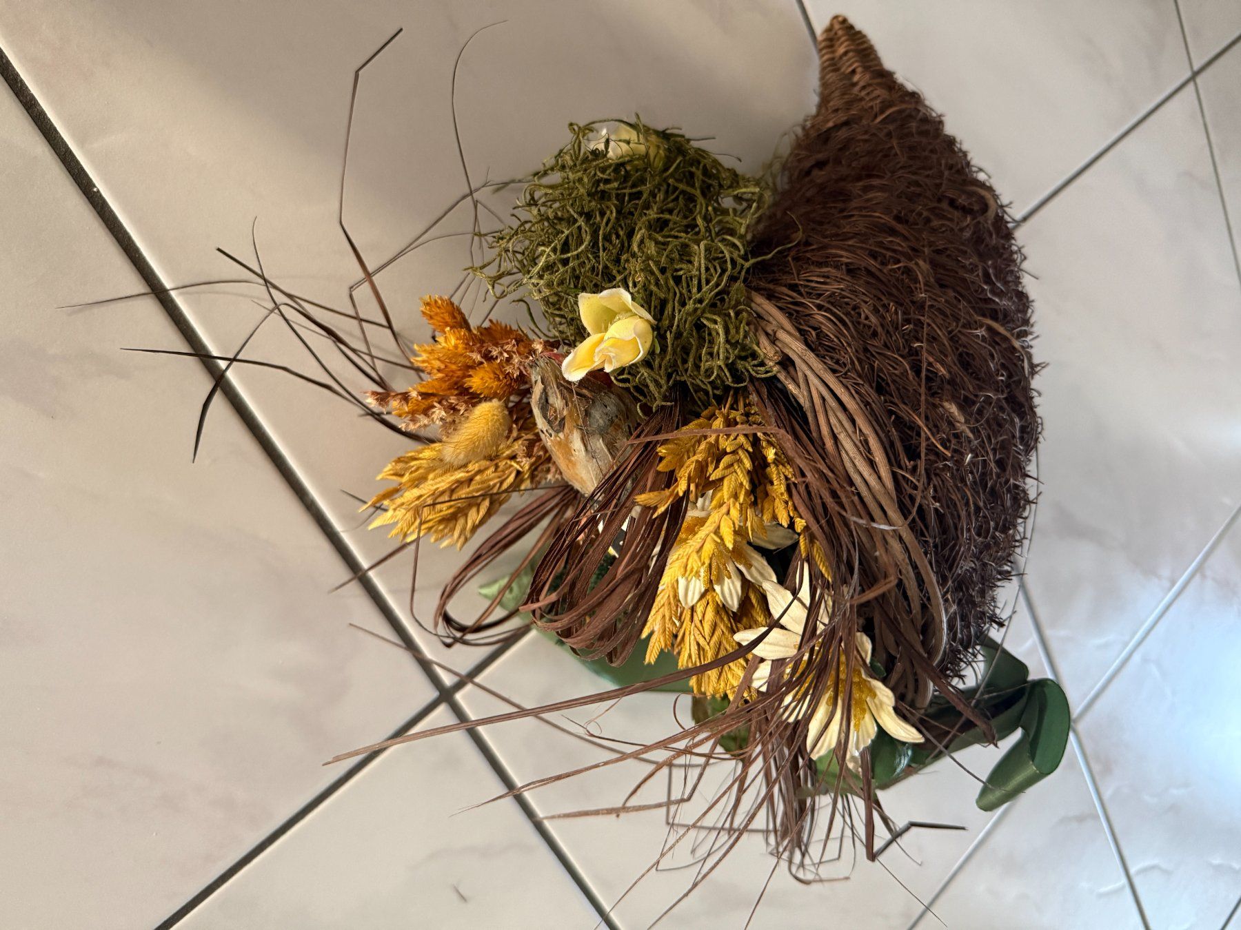 Tutte le decorazioni: Füllhorn mit Trockenblumen – Usato da Wängi venduto da squirrelwoman 2