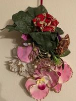 Stoffblumen- Türschmuck- Unikat (neu)
