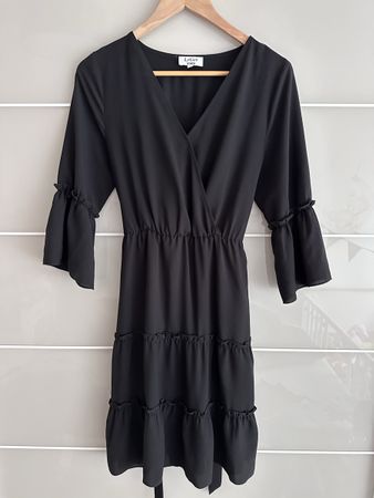 Schönes schwarzes Kleid, Grösse 38