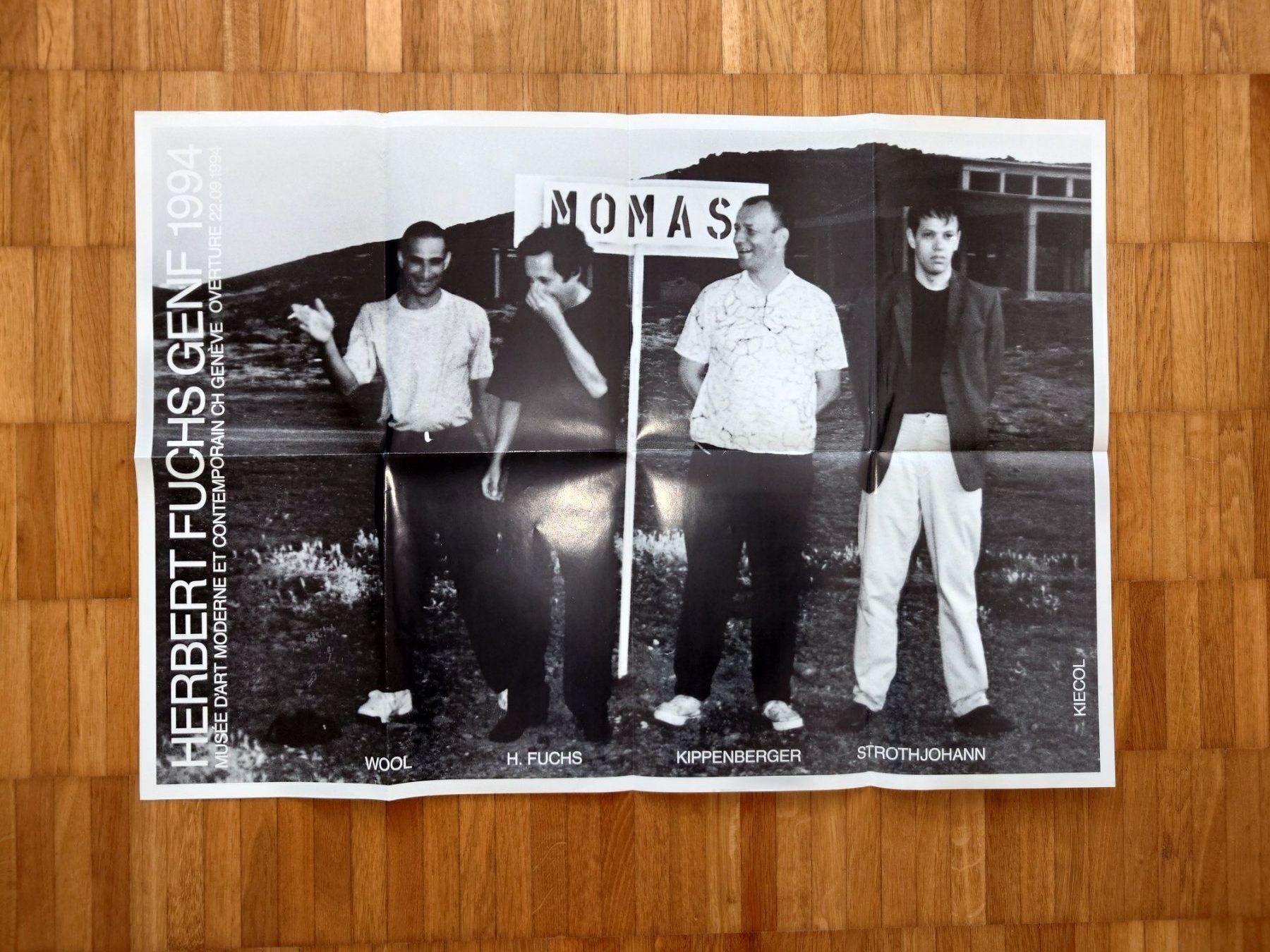 Posters & Illustrations: Herbert Fuchs "MOMAS" Kippenberger, Wool, etc. 1994 Ultrarar – Neuf (Voir description) à Zürich par Artnex 6
