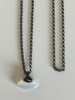 Collier mit Mondstein + extra Kette