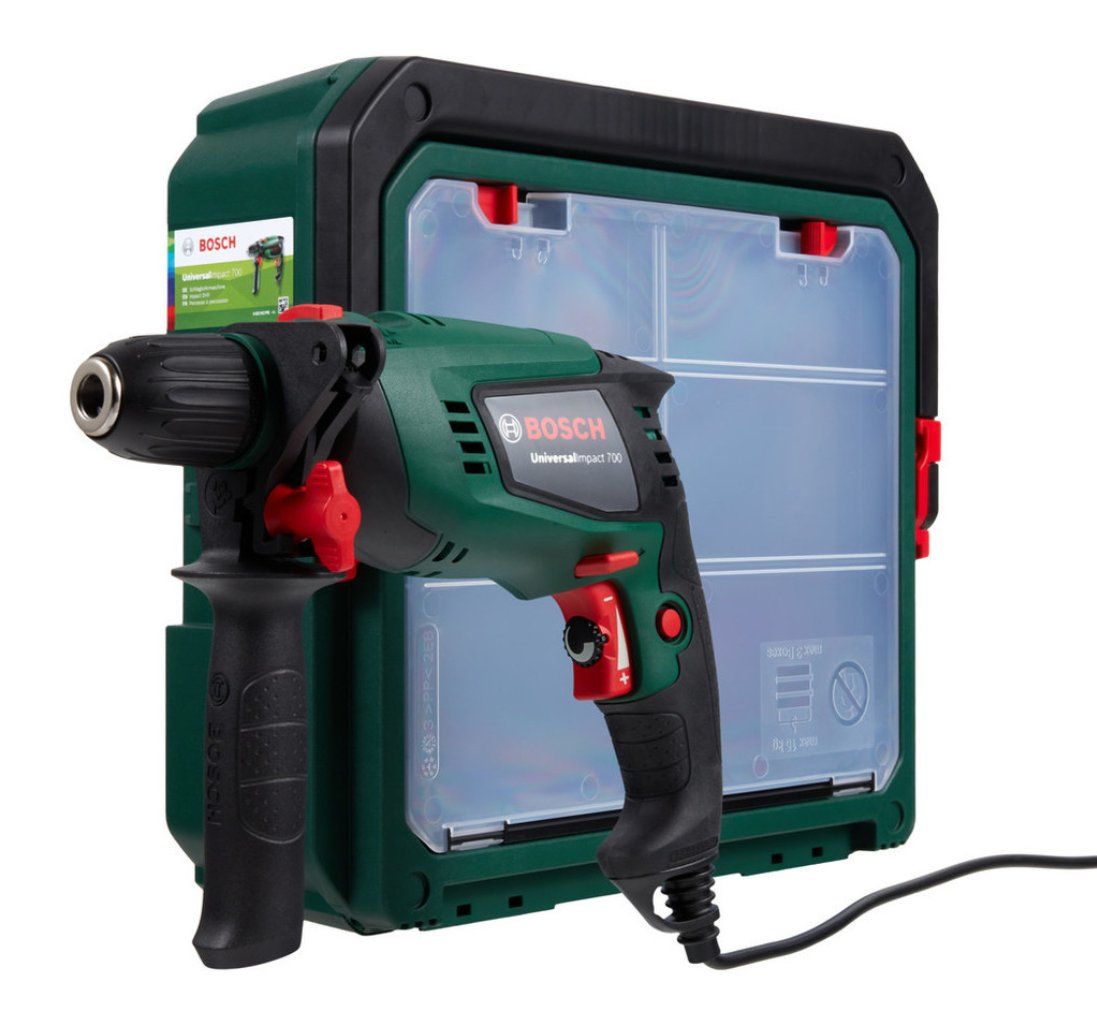 Bosch Trapani: BOSCH Schlagbohrschrauber Universal Impact 700 - SET - OVP – Nuovo e nell'imballaggio originale da St. Niklausen LU venduto da -BlueLake- 5