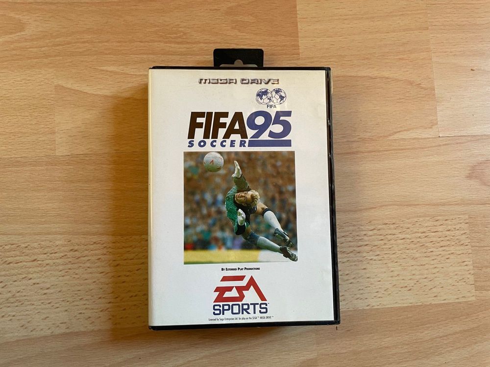 EA SPORTS FIFA SOCCER 95 : CARTOUCHE JEU VIDEO POUR CONSOLE SEGA MEGA
