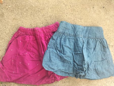 Lot de 2 jupes Vertbaudet taille 6 ans 114 cm
