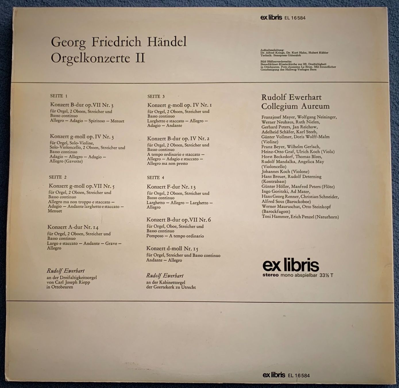 Schallplatten: Orgelkonzerte II – Gebraucht aus Spiez von martin-7973 1