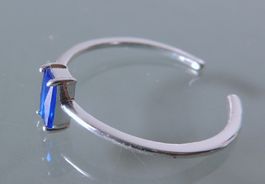 TARA STYLE rhodinierter Silber 925 Fingerring