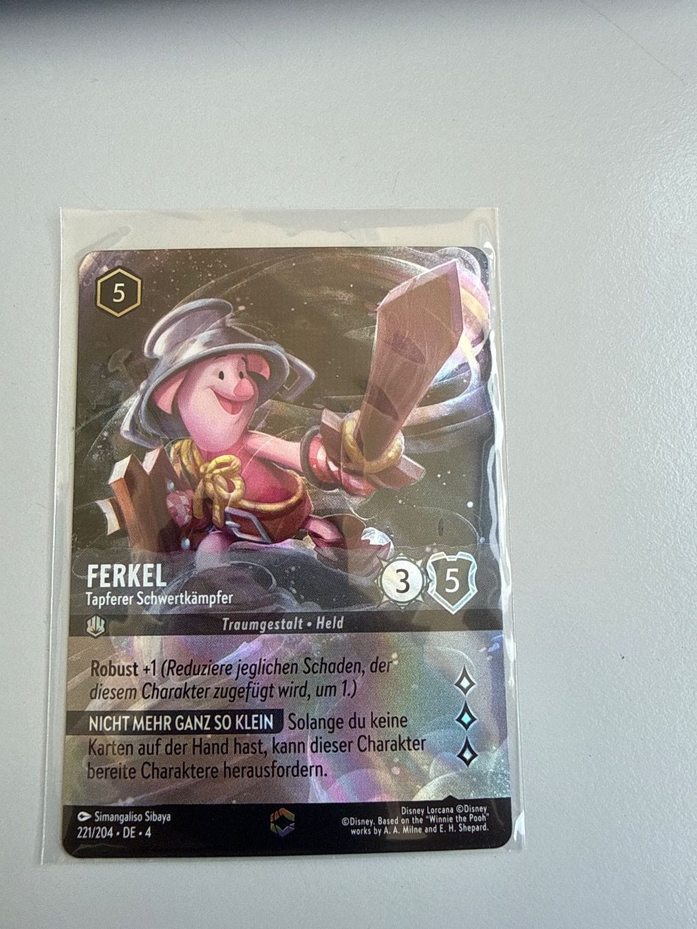Disney Sammelbilder & Trading cards: Disney Lorcana Ferkel – Gebraucht aus Aesch ZH von Stillivanilli