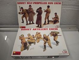 Figurines Militaires MiniArt 1:35 Lot de 2 boîtes neuves