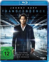 Transcendence (2014) Johnny Depp/Morgan Freeman/Blu-ray