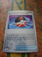POKEMON Team rocket's great ball  I DRI EN175/182TRAINER2025
