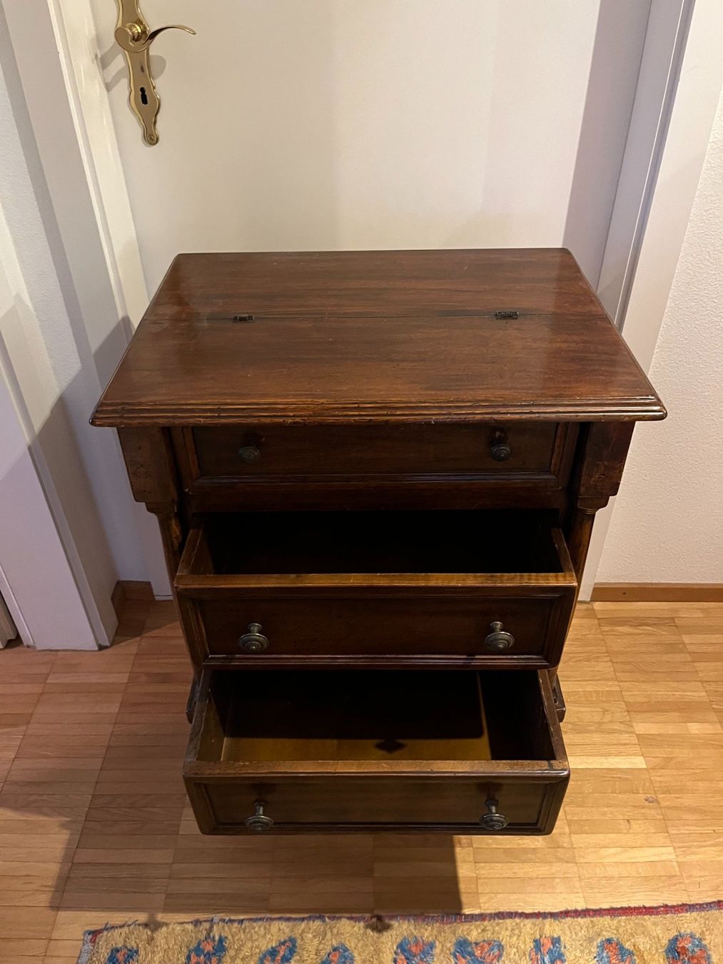 Schreibtische: Kommode Sekretär Spinnet Schreibtisch Vintage – Gebraucht aus Lenz von Klimbim7083 5