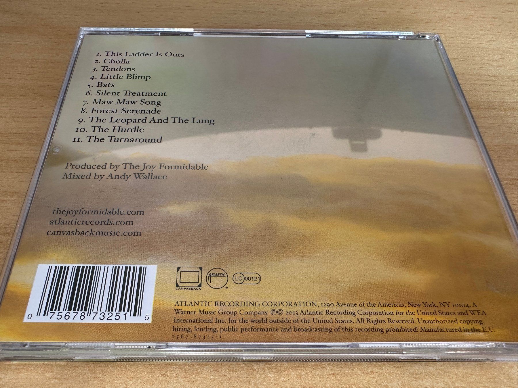 CD: The Joy Formidable – Wolf's Law – Usato da Rikon im Tösstal venduto da Alpenmutz 1