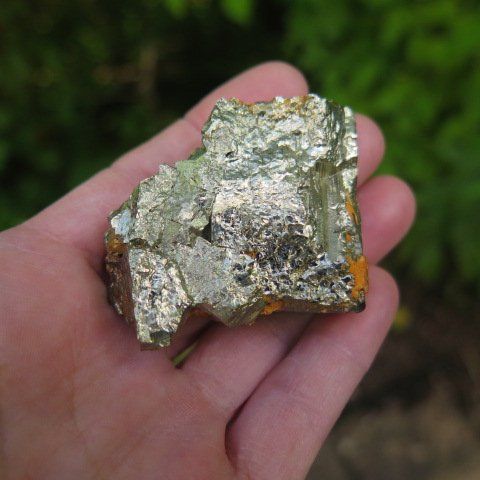 Minerali & Pietre curative: Hochglänzender Pyrit von Peru, ca. 135 gr. – Usato da Schaffhausen venduto da Yamakana51L8736OQ8 5