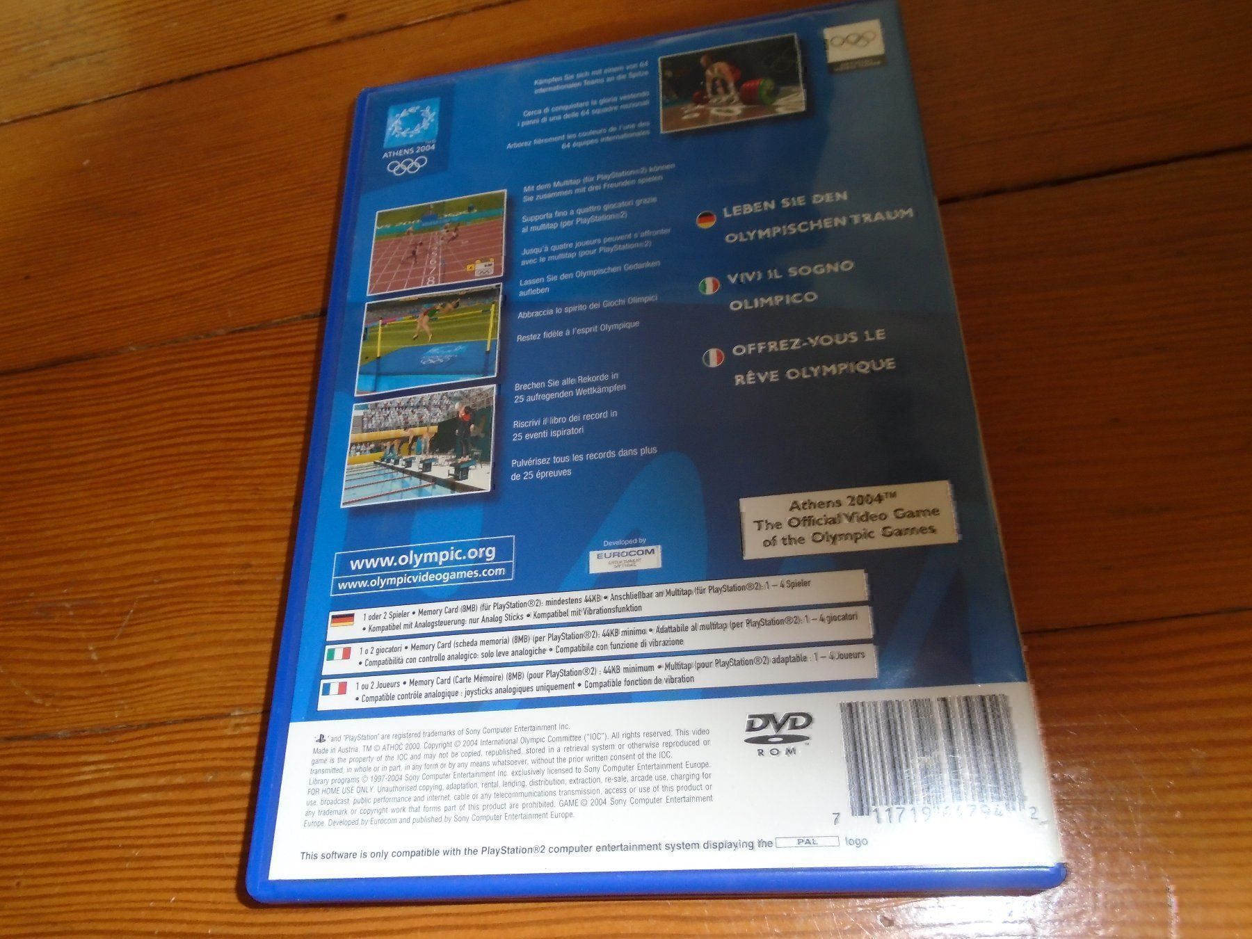 Giochi: Athens 2004 (PS2) – Usato da Olten venduto da Disc-Ausverkauf 2